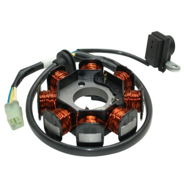 STATOR ALLUMAGE SCOOT ADAPTABLE KYMCO 50 BET WIN, SUPER 9, TOP BOY, VITALITY DINK, PEOPLE (8 POLES) -P2R- 3700948053102