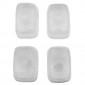 CABOCHON CLIGNOTANT SCOOT ADAPTABLE MBK 50 STUNT 2000>2003/YAMAHA 50 SLIDER 2000>2003 AV+AR TRANSPARENT (x4) -REPLAY- 3700948031100