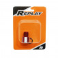 OIL CAP FOR 50cc MOTORBIKE MINARELLI 50 AM6/MBK 50 X-POWER/ X-LIMIT/YAMAHA 50 TZR/ DTR/PEUGEOT 50 XPS/ XR6/RIEJU 50 RS1/ SMX/BETA 50 RR/APRILIA 50 RS -(REPLAY)- RED- 3700948030929