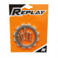 CLUTCH DISC FOR 50cc MOTORBIKE REPLAY RIENFORCED FOR SUZUKI 50 RMX, SMX (+ 20% FRICTION) (COMPLETE KIT) 3700948033388