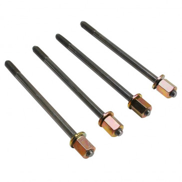TOP ENGINE STUD FOR DERBI 50 SENDA, GPR/APRILIA 50 RS/BULTACO 50 ASTRO, LOBITO/GILERA 50 SMT, RCR EURO 2 (M7x1200) (SOLD PER 4) 3700948068052