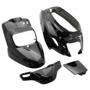 FAIRINGS/BODY PARTS FOR MBK 50 BOOSTER 2004>/YAMAHA 50 BWS 2004> BLACK GLOSS (4 PARTS KIT)