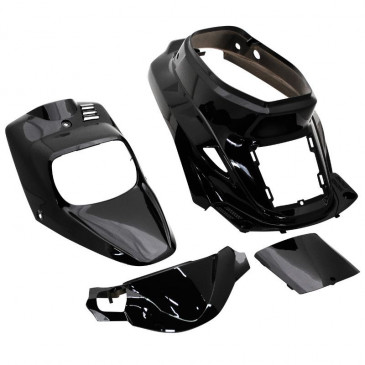 FAIRINGS/BODY PARTS FOR SCOOT MBK 50 BOOSTER 1999>2003/YAMAHA 50 BWS 1999>2003 BLACK GLOSS (4 PARTS KIT) 3700948053959