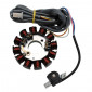 STATOR ALLUMAGE SCOOT ADAPTABLE MBK 50 BOOSTER 2004>, NITRO 2004>, OVETTO 2T 2002>, STUNT 2004> / YAMAHA 50 BWS 2004>, AEROX 2004>, NEOS 2T 2002>, SLIDER 2004> (12 POLES) -P2R- 3700948068717