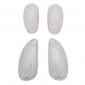 CABOCHON CLIGNOTANT SCOOT ADAPTABLE PIAGGIO 50 TYPHOON 1993>2005, NTT, NRG 1994>2005 AV+AR TRANSPARENT (x4) -REPLAY- 3700948031223