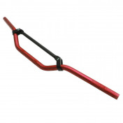HANDLEBAR FOR 50cc MOTORBIKE ALUMINIUM Ø22,2mm -RED W810mm H50mm WITH CROSSBAR 3700948036471