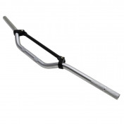 HANDLEBAR FOR 50cc MOTORBIKE ALUMINIUM Ø 22,2mm -SILVER W810mm H50mm WITH CROSSBAR 3700948036402
