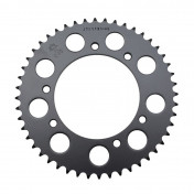 REAR CHAIN SPROCKET FOR 50cc MOTORBIKE DERBI 50 SENDA R, SM, X-TREME, X-RACE 2000>2005/PEUGEOT 50 XP6 2002>, XPS/MBK 50 X-LIMIT 2004>/YAMAHA 50 DTR/RIEJU 50 RMX, SMX 420 48 TEETH (BORE Ø 105mm) -IGM- 3700948151839