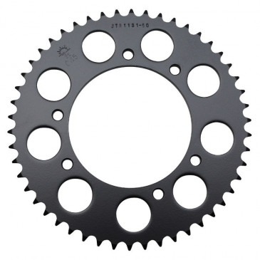 REAR CHAIN SPROCKET FOR 50cc MOTORBIKE DERBI 50 SENDA R, SM, X-TREME, X-RACE 2000>2005/PEUGEOT 50 XP6 2002>, XPS/MBK 50 X-LIMIT 2004>/YAMAHA 50 DTR/RIEJU 50 RMX, SMX 420 50 TEETH (BORE Ø 105mm) -IGM-