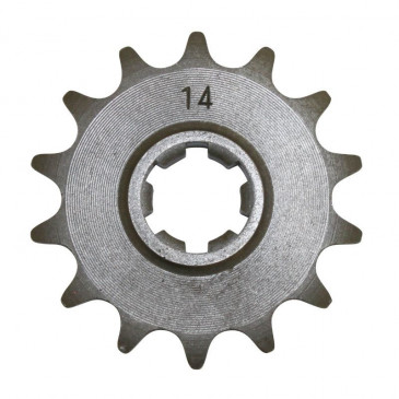 GEARBOX OUTPUT SPROCKET FOR 50cc MOTORBIKE SUZUKI 50 RMX, SMX 420 14 Teeth -P2R- 3700948061480