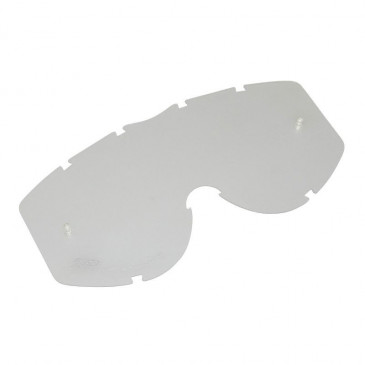 LENS FOR MOTOCROSS GOGGLES PROGRIP 3200-3201-3204-3301-3450 CLEAR DOUBLE FACE - NO FOG/ANTI SCRATCH/ANTI-U.V.