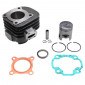 CYLINDRE SCOOT ADAPTABLE MBK 50 OVETTO 2T, MACH G/YAMAHA 50 NEOS 2T, JOG/APRILIA 50 SR/MALAGUTI 50 F10 -P2R FONTE AVEC PISTON GRAPHITE- 3700948020630