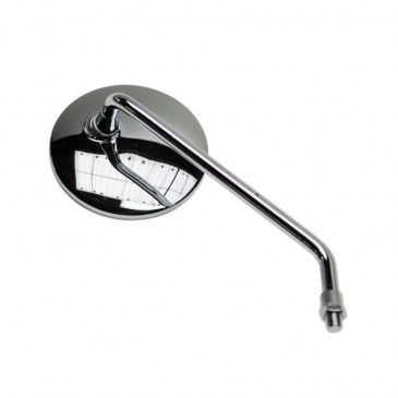 RETROVISEUR ADAPTABLE SYM 50 MIO, FIDDLE DROIT (DIAMETRE 8 mm) -HOMOLOGUE- -P2R- 3700948062654