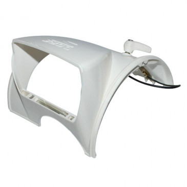 COWLING FOR HEADLIGHT FOR SOLEX 3800 WHITE (WITHOUT LENS) -SELECTION P2R-