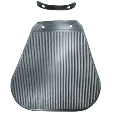 MUD FLAP FOR FRONT MUDGUARD- MOPED SOLEX GREY (+MOUNTING KIT)