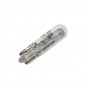 AMPOULE/LAMPE STANDARD 12V 2W CULOT W2x4,6d NORME W2W WEDGE BLANC (COMPTEUR ET CLIGNOTANT) (BOITE DE 10) (LAMPE POUR SCOOTER PEUGEOT) -FLOSSER- 4018354001815