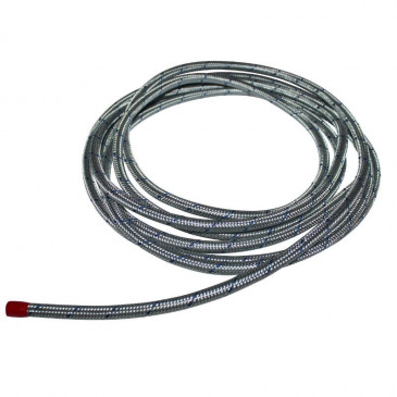 FUEL HOSE NBR WITH BLUE GALVANISED BELT 6x10.5 SPECIAL FOR HYDROCARBONS ( 5M)