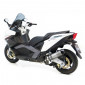 EXHAUST FOR MAXISCOOTER LEOVINCE SBK LV ONE EVO- STAINLESS STEEL- SBK FOR GILERA 800 GP 2008>/APRILIA 850 SRV 2012> (REF 8565) (CEE APPROVED) 3700948149454
