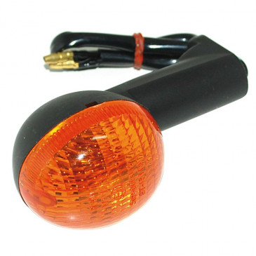 TURN SIGNAL FOR SCOOT PEUGEOT 50 LUDIX ORANGE/BLACK FRONT/LEFT + REAR/RIGHT -CEE APPROVED- (747566) -SELECTION P2R-