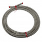 FUEL HOSE NBR 6x10.5 STAINLESS STEEL- 5M. (HYDROCARBONS+OILS - -SELECTION P2R-