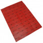 FEUILLE TOILE DE MEMBRANE CYCLO ADAPTABLE SOLEX ROUGE (210x300 mm) SELECTION P2R- 3701213410828