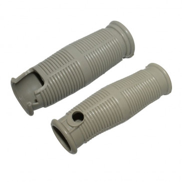 GRIP FOR MOPED SOLEX - LIGHT GREY -SELECTION P2R- (PAIR) 3701213412495