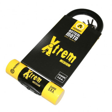 ANTIVOL U AUVRAY XTREM MEDIUM 85 x 250 mm (DIAM 19 mm) (CLASSE SRA) 3700807700734