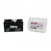 BATTERY 12V 6 Ah NTX7A-BS NITRO MF MAINTENANCE FREE-SUPPLIED WITH ACID PACK (Lg150xWd87xH93) (EQUALS YTX7A-BS)
