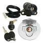IGNITION SWITCH FOR 50cc MOTORBIKE RIEJU 50 RS2 MATRIX 2006>/PEUGEOT XR6 (WITH SEAT LOCK + FUEL CAP) -SELECTION P2R- 3700948057865