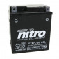 BATTERY 12V 6 Ah NTX7L NITRO SLA MAINTENANCE FREE "READY TO USE" (Lg114xWd71xH131) (EQUALS YTX7L-BS / AGM / GEL)