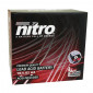 BATTERIE 12V 8 Ah NB7L-B2 NITRO CONVENTIONNELLE AVEC ENTRETIEN (Lg135xL75xH133mm) (EQUIVALENT YB7L-B2) 5414837145165
