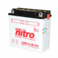 BATTERY 12V 5,5 Ah 12N5.5-3B WA NITRO - WITH MAINTENANCE SUPPLIED WITH ACID PACK (Lg138xWd61xH131)
