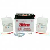 BATTERY 12V 19Ah NB16-B NITRO - LOW MAINTENANCE -WITH ACID PACK (Lg175xWd100xH155) (EQUALS YB16-B)