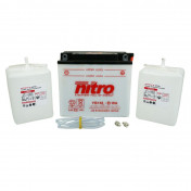 BATTERY 12V 19Ah NB16L-B WA NITRO - WITH MAINTENANCE SUPPLIED WITH ACID PACK (Lg175xWd100xH155) (EQUALS YB16L-B)