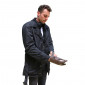 JACKET ADX (THREE QUARTER LENGTH) LOOK IN BLACK L (WITH PROTECTIONS/WITHOUT BACK PROTECTION)