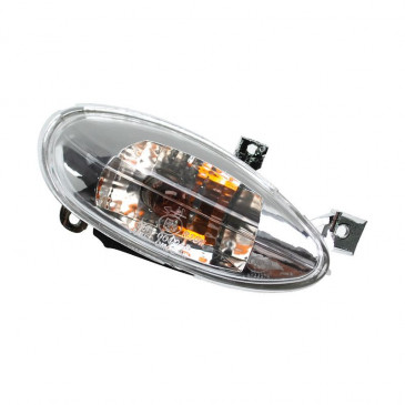 CLIGNOTANT MAXISCOOTER ADAPTABLE PEUGEOT 125 SUM UP AV DROIT TRANSPARENT (HOMOLOGUE CE) -SELECTION P2R- 8430525097599
