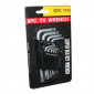 CLE TORX A TROU (JEU DE 9 T10 à T50) -P2R- 3700948079386