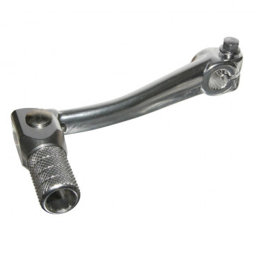 SELECTEUR DE VITESSE ADAPTABLE MINARELLI 50 AM6/MBK 50 X LIMIT/YAMAHA 50 DTR/PEUGEOT 50 XP6 ALU ARGENT (PLIABLE) -VICMA- 8430525057951