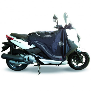 TABLIER COUVRE JAMBE TUCANO POUR YAMAHA 125-250-300-400 XMAX 2013>2016 / MBK 125-250-400 EVOLIS 2013>2017 (R167PRO-X) (TERMOSCUD PRO 4 SEASON) (SYSTEME ANTI-FLOTTEMENT SGAS) 8026492106923