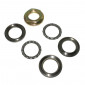 STEERING HEADSET FOR SCOOT CPI 50 HUSSAR, OLIVER, POPCORN, GTR (6 PARTS KIT) -SELECTION P2R- 3700948081112