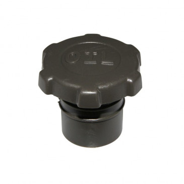 BOUCHON RESERVOIR D'HUILE SCOOT ADAPTABLE PIAGGIO 50 TYPHOON, ZIP NOIR -SELECTION P2R- 3700948153512