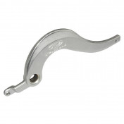 BRAKE PEDAL FOR 50cc MOTORBIKE FOR RIEJU 50 MRX, SMX ALUMINIUM-SILVER (OEM 0/000.730.0710) GENUINE PART 3700948153666