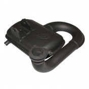 EXHAUST FOR MAXISCOOTER POLINI (STEEL MADE) FOR PIAGGIO 125 VESPA PX (GENUINE SHAPED) (200.2018) 8054705050893