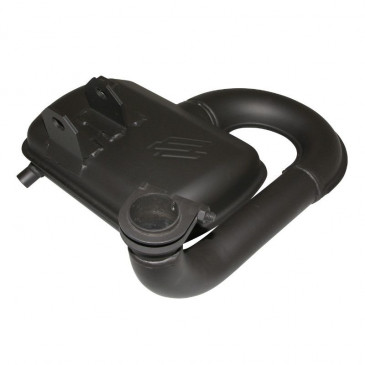 EXHAUST FOR MAXISCOOTER POLINI (STEEL MADE) FOR PIAGGIO 125 VESPA PX (GENUINE SHAPED) (200.2018) 8054705050893