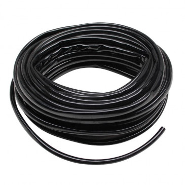 FLEXIBLE SLEEVE FOR WIRE BUNDLE - BLACK -10x13.1 mm BLACK (5,00 M) -SELECTION P2R-