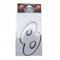 AUTOCOLLANT/STICKER MERYT LARGE NUMERO 8 BLANC (H19cm) 3700948131534