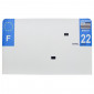 PLASTIC STRIP FOR BLANK PVC LICENSE PLATE (MOTORBIKE FORMAT 210X130)-DEPT 22/EUROPE (SOLD PER UNIT) 3700948119129