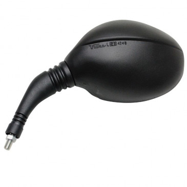 RETROVISEUR ADAPTABLE YAMAHA 125 MAJESTY 1998>2009 / MBK 125 SKYLINER 1998>2009 GAUCHE NOIR (HOMOLOGUE CE) (5DS-F6280-00) -VICMA- 8430525033399