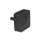 TAMPON DE BEQUILLE CENTRALE MAXISCOOTER ADAPTABLE PIAGGIO 125 VESPA PX NOIR (R.O. 174773) -SELECTION P2RI- 1218306300001