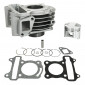 CYLINDER FOR SCOOT PEUGEOT 50 KISBEE 4-STROKE/DJANGO 4-STROKE (BOREØ39mm - PISTON PIN Ø 10mm) - CAST IRON P2R ECO- 3700948079492